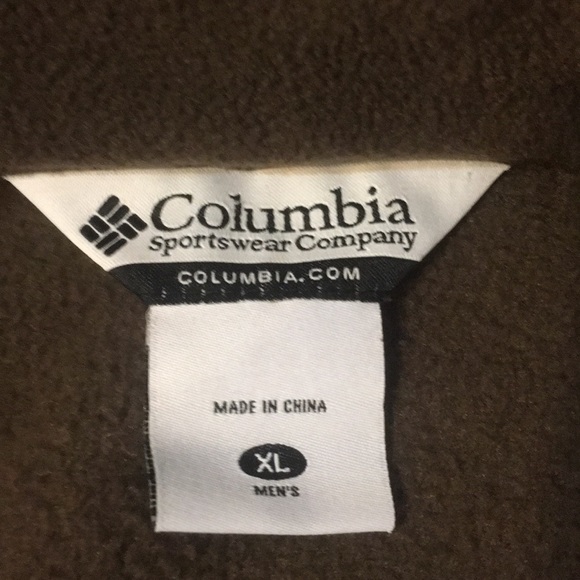 Columbia fleece zip up - Picture 2 of 2